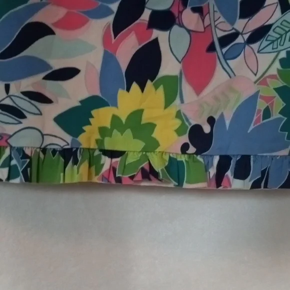 TALBOT'S dress floral print size 8 💐💐💐 - Picture 6 of 7